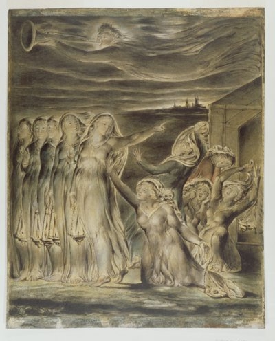 The Wise and Foolish Virgins, c.1822 by William Blake